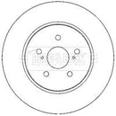 Borg & Beck Brake Disc Pair  - BBD4683 fits Lexus RX300 03 - 06