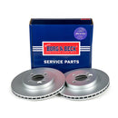 Borg & Beck Brake Disc Pair  - BBD4732 fits Mini 06-