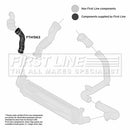 First Line Turbo Hose  - FTH1563 fits Ford Focus II 2.5T