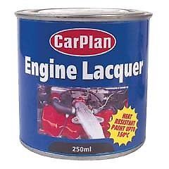 CarPlan Engine Lacquer Matt Black - 250ml