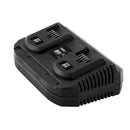 D20 20V Fast Twin Battery Charger, 2 x 3.5A