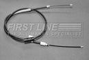 First Line Brake Cable- LH Rear - FKB2359 fits PSA ZX/306 Cabrio (Drum +ABS)