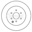 Borg & Beck Brake Disc Pair  - BBD4770 fits Nissan Navara, Pathfinder 05-