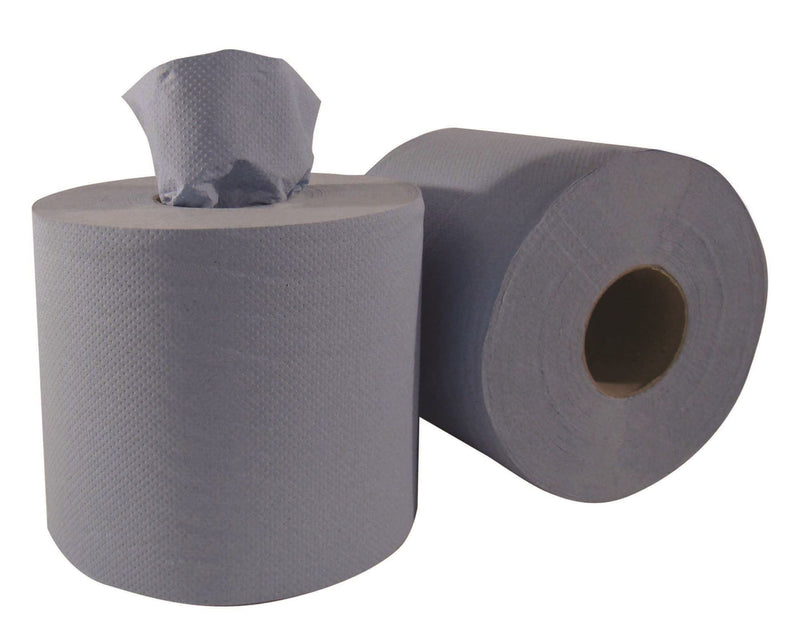 Autocare BCF6 Embossed Blue 2ply Roll PK6