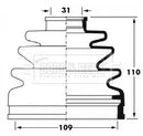Borg & Beck Cv Joint Boot Kit Part No -BCB6026