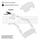 First Line Turbo Hose  - FTH1585 fits Ford Focus 1.8D 98-05