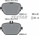 Textar Brake Pad Set - 2260201
