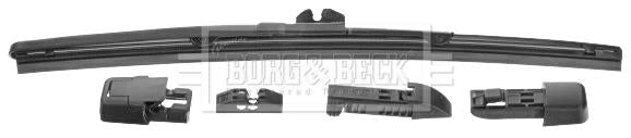 Borg & Beck Wiper Blade Rear Flat  - BW11RF fits Rear Flat Wiper Blade 11