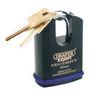Heavy Duty Padlock and 2 Keys with Shrouded Shackle, 50mm