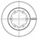 Borg & Beck Brake Disc  - BBD6189S fits Amarok, Crafter (1LB) 2.0 TDi 10/16-