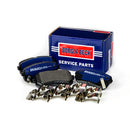 Borg & Beck Rear Brake Pad Set - BBP1924 fits Kia Rio 1.4/1.5 05-