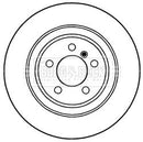 Borg & Beck Brake Disc Single  - BBD5997S fits L'Rover Rangerover 3.0 Td6 06-