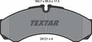 Iveco Renault, Brake Pad Set - Textar 29121112146801