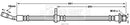 Borg & Beck Brake Hose  - BBH7790 fits Honda Civic 1.3 Hyb. 03-06