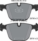 Bentley BMW Rolls-Royce, Brake Pad Set - Textar 2373001