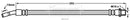 Borg & Beck Brake Hose Part No -BBH7856
