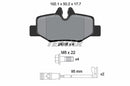 Mercedes-Benz, Brake Pad Set - Textar 2400801