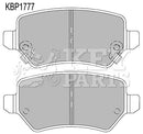 Key Parts Brake Pads  - KBP1777 fits Vauxhall Astra, Zafira 99-