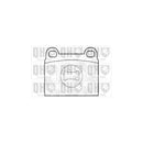 Quinton Hazell Brake Pad Set - BP136