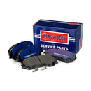 Borg & Beck Front Brake Pad Set - BBP2487 fits Nissan Qashqai 02/14-