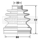 First Line Cv Joint Boot Kit Part No -FCB6310