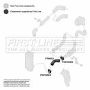 First Line Turbo Hose  - FTH1113 fits VAG Ibiza,Fabia,Lupo 1.4TDi