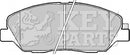 Key Parts Brake Pad Set - KBP2176 fits Hyundai Santa Fe 04/06-