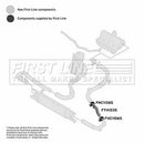 First Line Turbo Hose  - FTH1035 fits Fiat Doblo 1.6 MJTD 09-