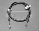 Borg & Beck Brake Cable- RH Rear -BKB2015