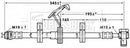 Borg & Beck Brake Hose Part No -BBH7088