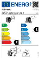 Yokohama 215 65 15 104T WY01 tyre