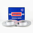 Borg & Beck Brake Disc Pair  - BBD4754 fits Mitsubishi Shogun (V98) 07-