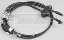 Borg & Beck Brake Cable -  Rear - BKB2702 fits Mazda 6 2002-
