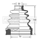 First Line Cv Joint Boot Kit Part No -FCB2784