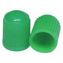 Pearl PWN1055 Tyre Valve Dust Covers Green (Nitrog