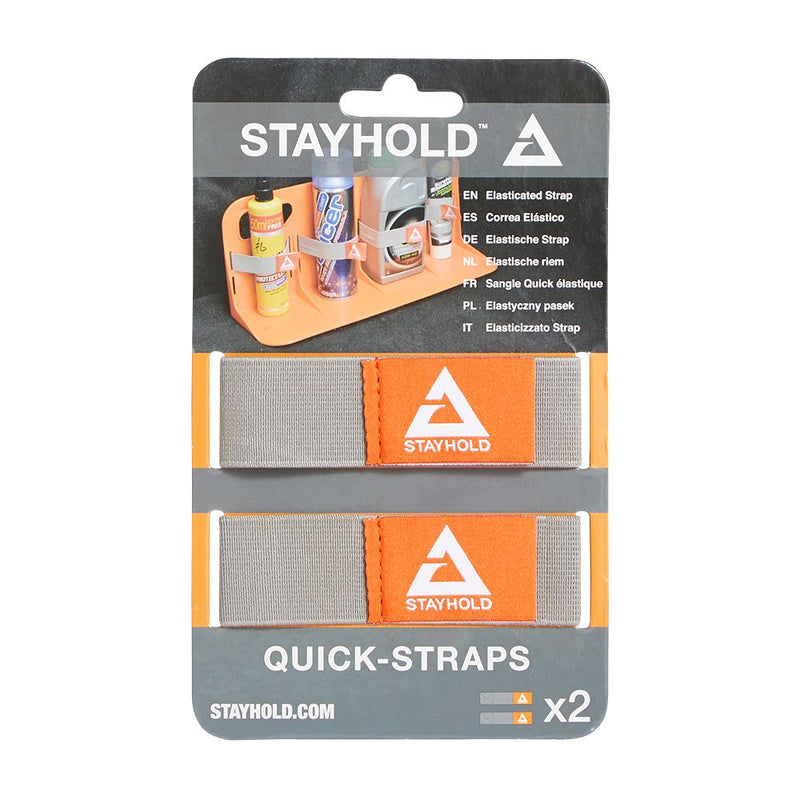 Stayhold 30006WEU Elastic Quick Straps Car Boot Organiser - Pack of 2