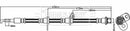 Borg & Beck Brake Hose  - BBH8063 fits Toyota IQ(J1) 1.0,1.3,1.4D 09-
