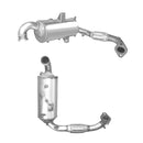 BM Cats Approved Diesel Catalytic Converter & Silicon Carbide (SiC) DPF - BM11161HP with Fitting Kit - FK11161 fits Ford, Mazda