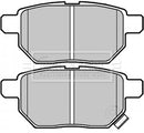 Borg & Beck Rear Brake Pad Set - BBP2070 fits Toyota Auris 07-