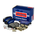 Borg & Beck Rear Brake Pad Set - BBP1933 fits Ford Mondeo 05-