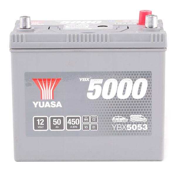 Yuasa YBX5053 - 5053 Silver High Performance SMF Battery - 5 Year Warranty