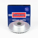 Borg & Beck Brake Disc Single  - BBD5951S fits BMW 7 Series(E65) 03/03- 08/08