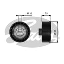 Gates DriveAlign Idler Pulley - T36539