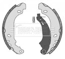 Borg & Beck Rear Brake Shoes  - BBS6243 fits Renault Clio II 1998-