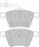 Borg & Beck Brake Pad Set - BBP1800