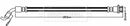 Borg & Beck Brake Hose  - BBH8189 fits Nissan Murano II(Z51) 10/08-