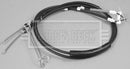 Borg & Beck Brake Cable LH & RH - BKB3043 fits Ford Transit Connect 1.8 8/06-