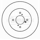 Borg & Beck Brake Disc Pair  - BBD5209 fits Suzuki Swift 10/10-