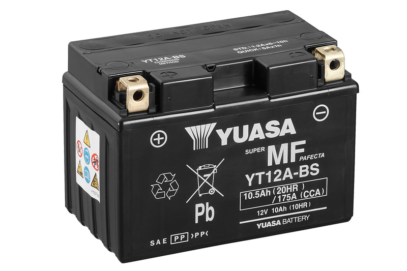 YT12A-BS (CP) 12V Yuasa MF VRLA Battery (5470969692313)