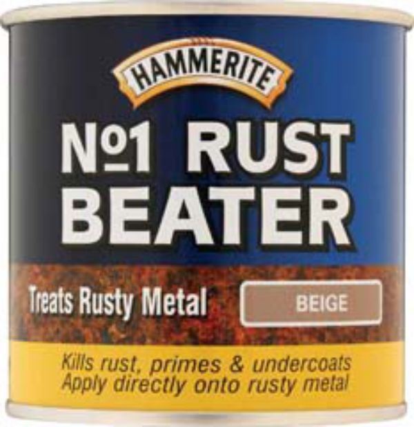 Hammerite 470 No.1 Rust Beater Beige Paint - 250ml